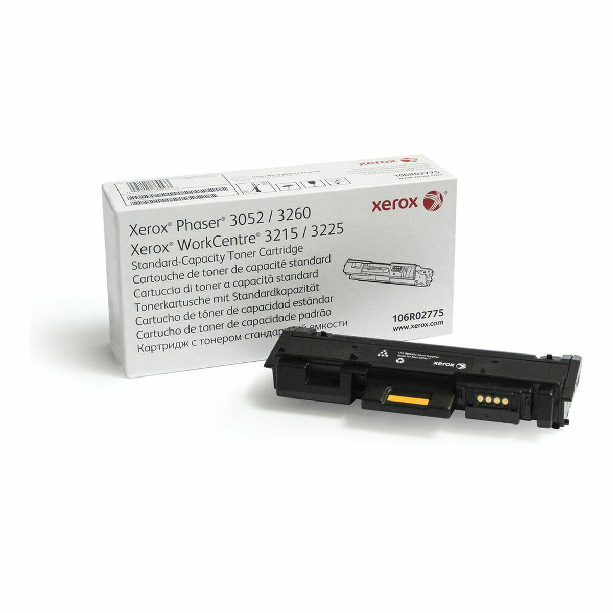 Toner Xerox 106R02775 Črna